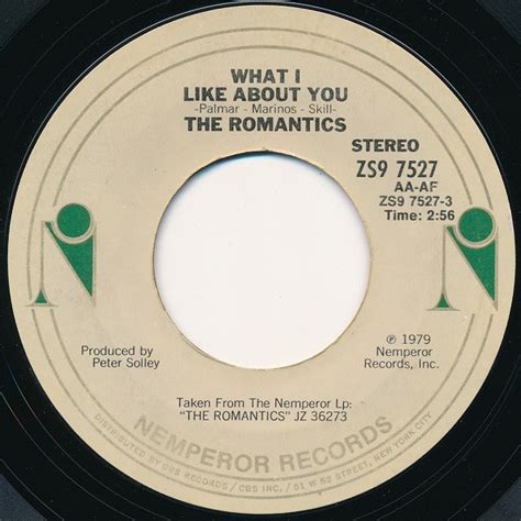 The Romantics - What I Like About You (1979, Vinyl) | Discogs