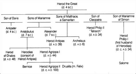 Matthew 14:1 (The Herodian Dynasty) - Inductive Bible