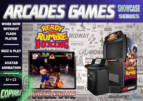 Second Life Marketplace - [39] = Ready 2 Rumble = Showcase Arcades Games