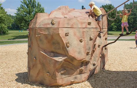 NaturePlay Boulder - Large | Climbing Wall | Playground Equipment ...