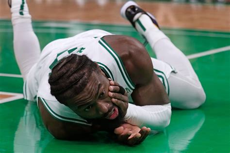 Jayson Tatum: I feel terrible about Jaylen Brown's injury after collision