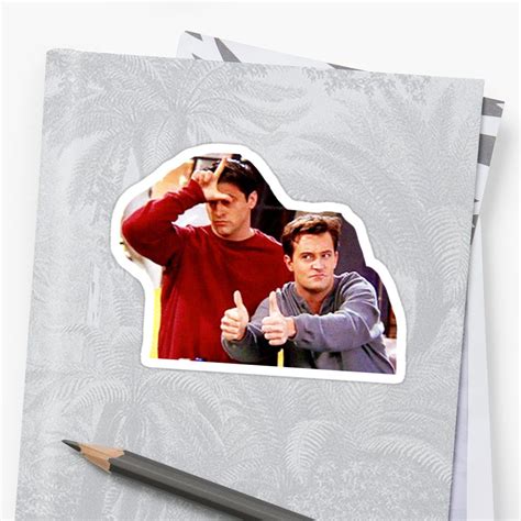 Chandler Bing Joey Tribbiani Friends by mariahkasp | Chandler bing ...