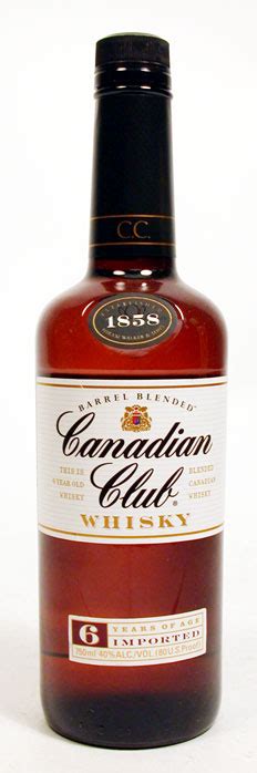 CANADIAN CLUB 1858