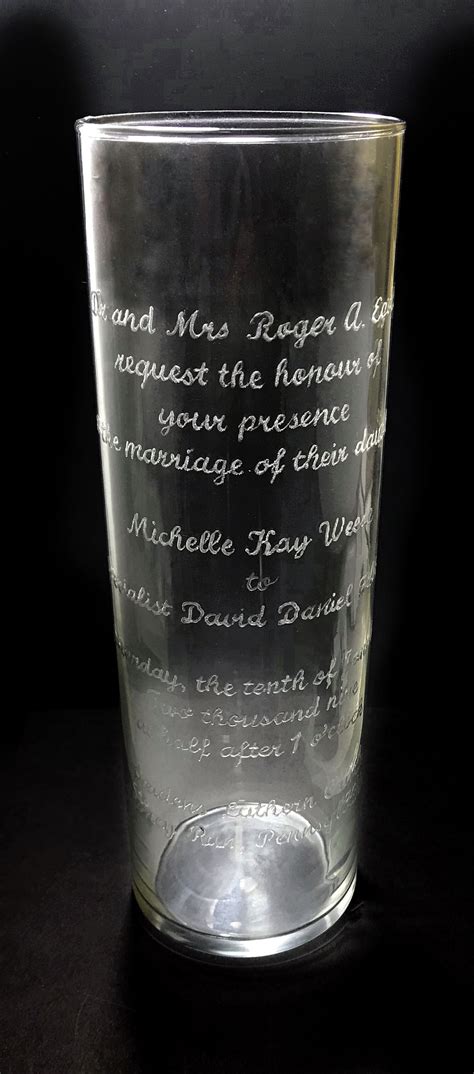 Pin by Ron Snayberger on CUSTOM ENGRAVING | Glassware, Glass, Custom ...