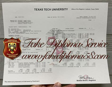 Where can i obtain a fake Texas Tech University transcript quickly?