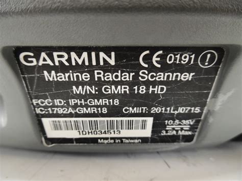 Garmin GMR18HD 4kw Radar Dome Add-On W/Cables – (Tested/Updated) 90day Warr - Max Marine Electronics