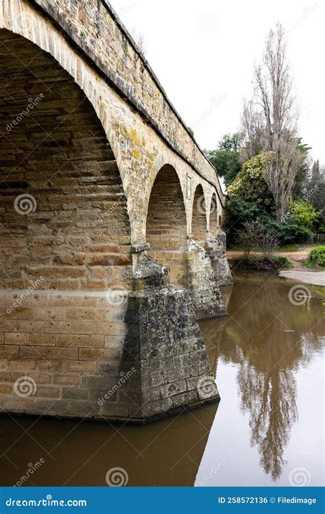 Richmond Bridge in Tasmania Australia Stock Photo - Image of ...