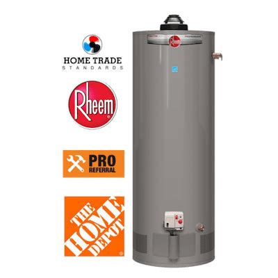 Rheem Performance Plus 50 Gal | Atmospheric Gas Water Heater