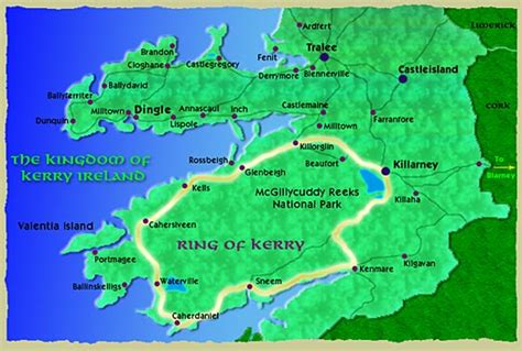 Ring of Kerry Area Attractions: Irish Resorts