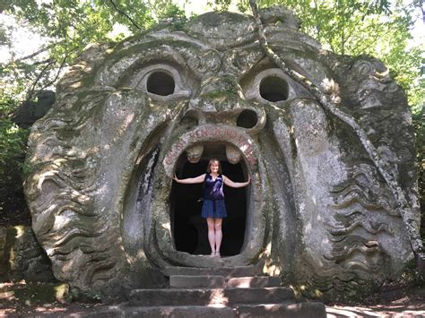 Bomarzo Monster Park in Italy (Bomarzo Parco dei Mostri - Sacro Bosco ...