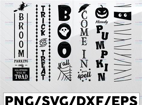 Halloween Porch Sign Svg Bundle Halloween Sign Bundle Halloween Svg Bundle Halloween Sign Svg ...