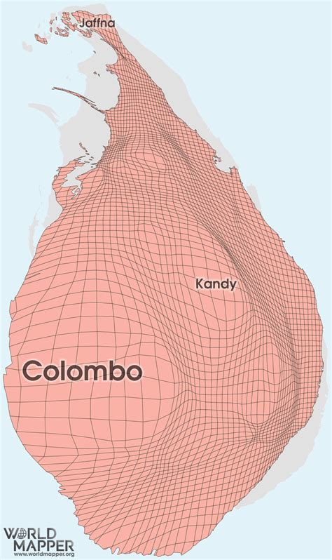 Sri Lanka Gridded Population