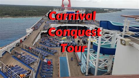 Carnival Conquest, Full Ship Tour, Food & Entertainment - YouTube