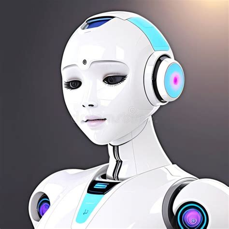 Android Humanoid Robot with Ai for Lonely Adult Men Stock Image - Image ...