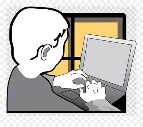 Boy With Laptop Cartoon Clipart Laptop Clip Art - Boy With Laptop Png Transparent Png (#1957199 ...