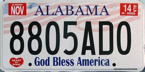 Alabama License Plate Lookup | Free VIN Check | VinCheck.info