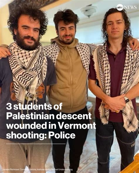 Unidentified Gunman Shoots 3 Palestinian-American Students In Vermont ...