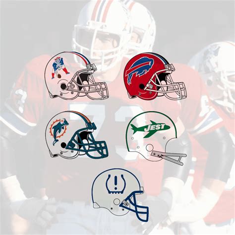 The old AFC East team logos were always my favorite : r/Patriots