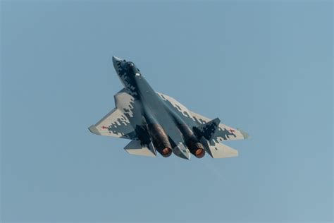 Sukhoi Su-57 stealth fighter jet has been used in Ukraine: TASS report ...