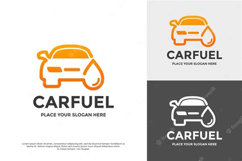 Premium Vector | Car fuel vector logo this design use transportation or vehicle symbol suitable ...