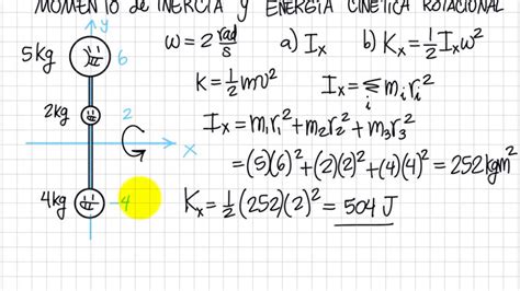 Fis1-w12-Inercia Rotacional y Energía Cinética Rotacional - YouTube