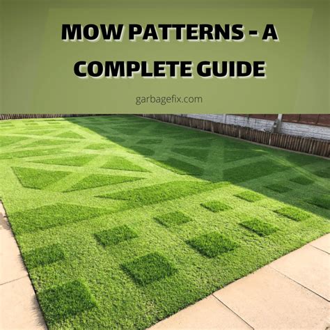 Mow Patterns - A Complete Guide - Revive Garden