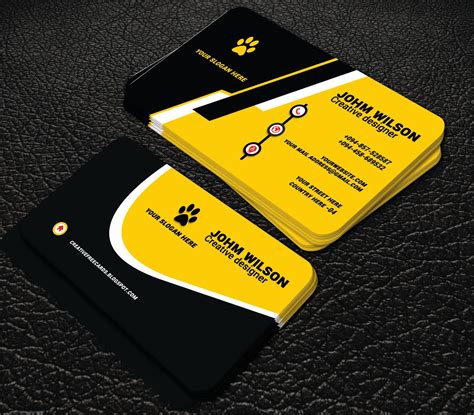 Creative simple business cards - professional business card templates