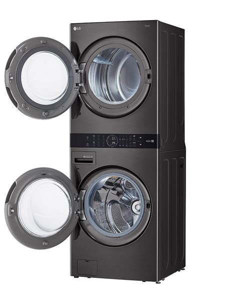 LG Single Unit Front Load LG WashTower™ with Center Control™ 4.5 cu. ft. Washer and 7.4 cu. ft ...