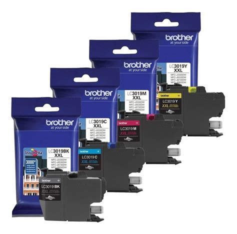 Pack 4 Tintas Brother Lc3017 Xl // Negro + 3 Colores | Cuotas sin interés