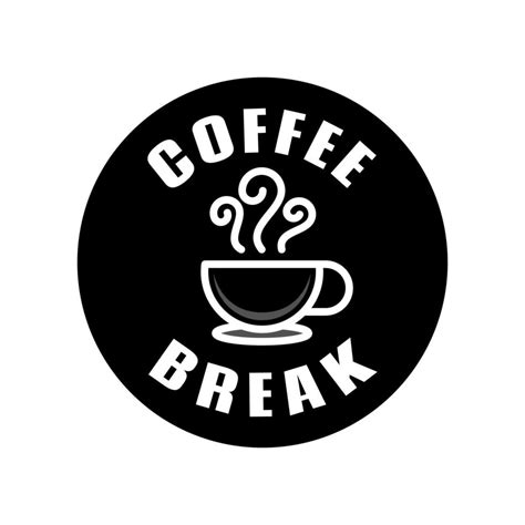 Coffee Break logo 21813404 Vector Art at Vecteezy