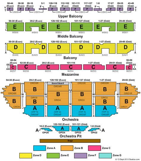 Fox Theater Detroit Seating Chart | wordacross.net