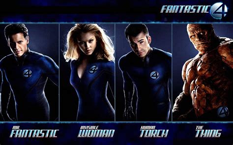 Download Fantastic Four 2005 Superheroes Wallpaper | Wallpapers.com