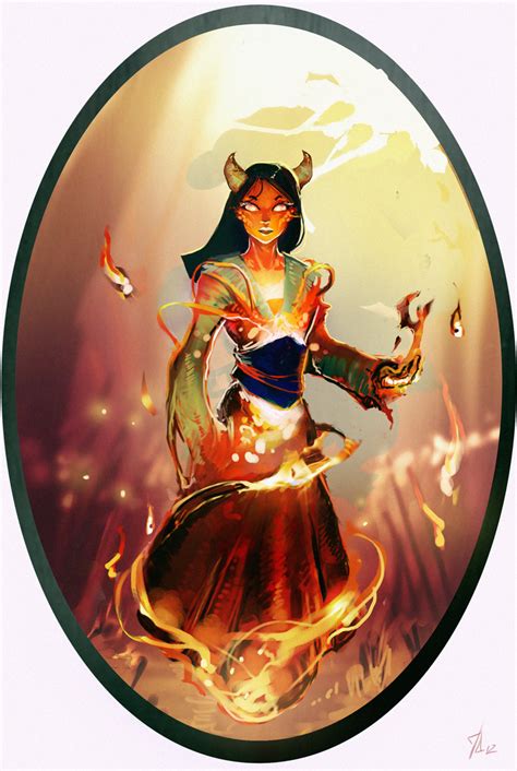 Disney Elementals Mulan by CeruleanRaven on DeviantArt | Disney horror ...