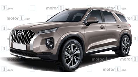 Hyundai Big SUV Palisade Rendered - Korean Car Blog