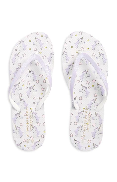 Primark - Purple Unicorn Flip Flops | Purple unicorn, Flip flops, Primark