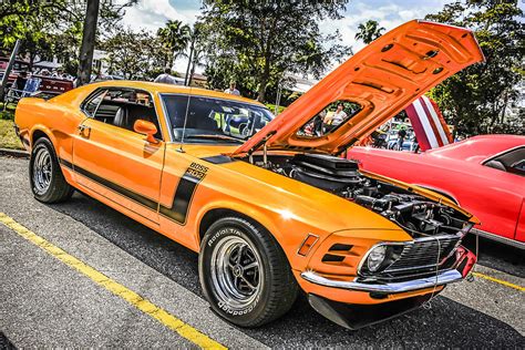 74 Mustang Photograph by Chris Smith