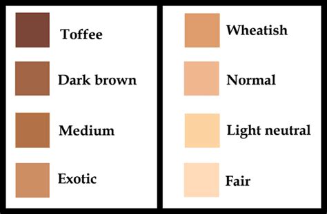 Indian Skin Tone Chart: How to Find Your Perfect Match