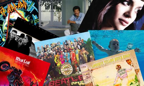 50 Best Selling Studio Albums - This Day In Music