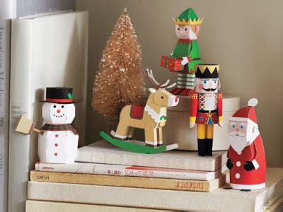 Christmas Papercraft Set | Paperized Crafts