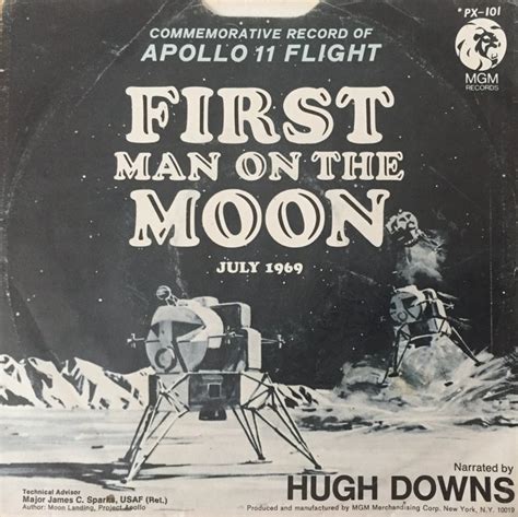 NASA - First Man On The Moon 45RPM Record - Catawiki