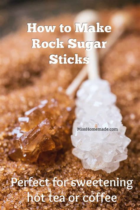 Crystal Rock Candy, Sugar Swivel Sticks | MissHomemade.com