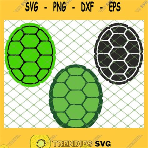 Ninja Turtle Shell Tmnt Svg Png Dxf Eps 1 Svg Cut Files Svg Clipart Silhouette Svg Cricut Svg ...