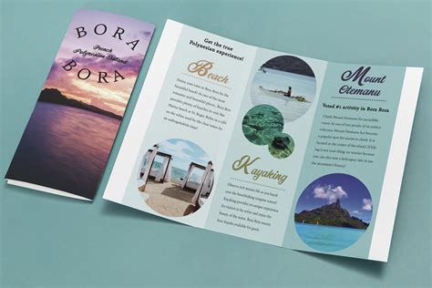 Bora Bora Brochure on Behance