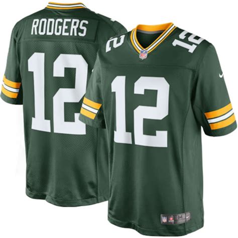 Aaron Rodgers Green Bay Packers Nike Team Color Limited Jersey - Green