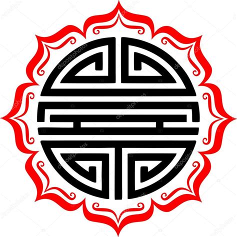 Symbol for good health | Shou Symbol, Lotus - Chinese Good Luck Charm ...