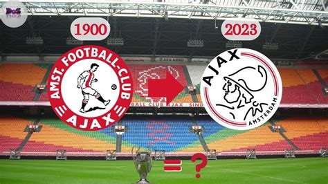 The Evolution of AJAX AMSTERDAM (AFC AJAX) Logo and Its Trophy || From ...