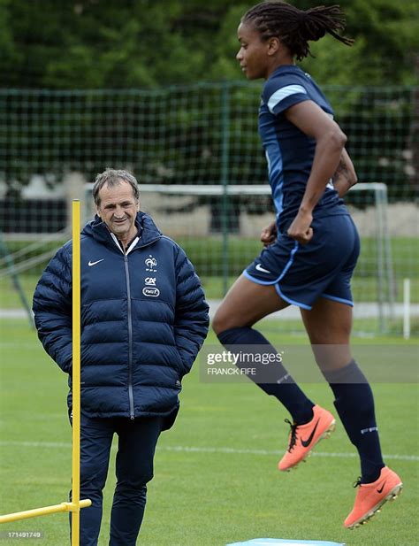 French women's national football team head coach Bruno Bini takes ...