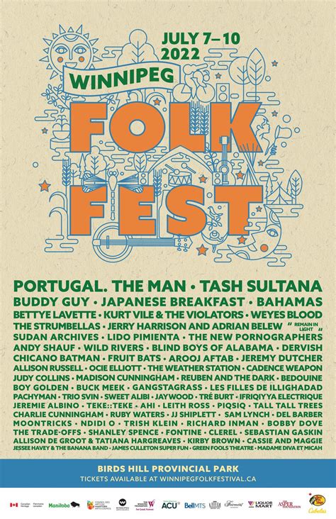 Winnipeg Folk Festival Releases 2022 Lineup