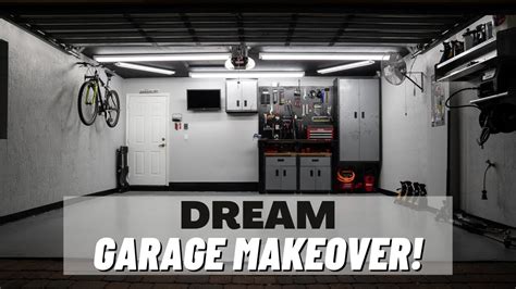 DIY Garage Makeover Under $500 Dollars!! (COMPLETE TRANSFORMATION) - YouTube