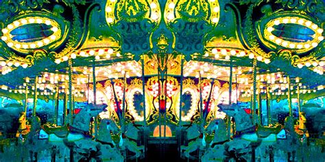 MarianneDowFoto Blog - Art Photography by Marianne Dow: Carousel Collision #abstract #art #photo